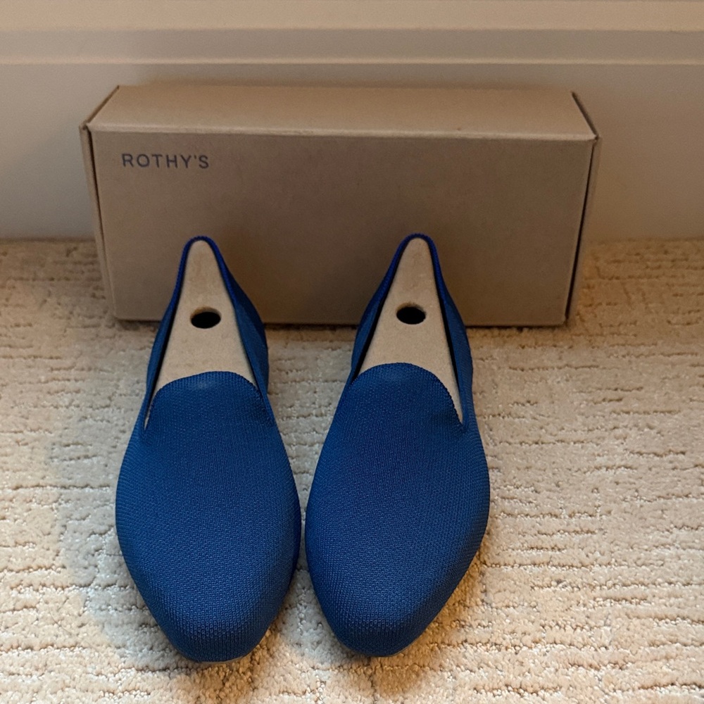 Rothy’s Loafers NEW Azure Blue